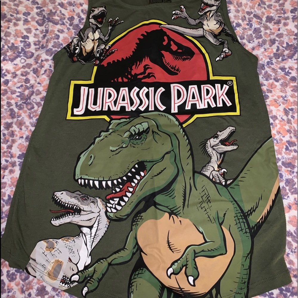 Jurassic Park Tank top